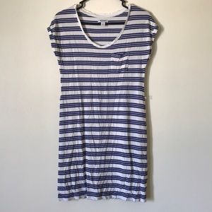 Striped T-shirt dress